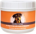 Herbsmith Comfort Aches – Rilievo di dolore a base di erbe per cani + gatti – Per gli assi di animali domestici + Pains – Supplemento anti-infiammatorio – polvere da 500g