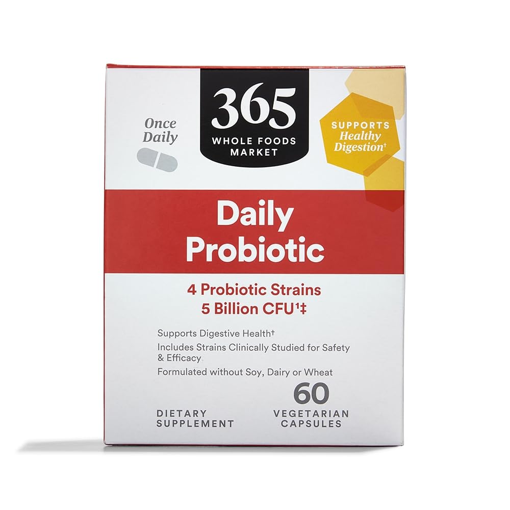 365 da Whole Foods Market, Daily Probiotic 5 miliardi di CFU, 60 ct