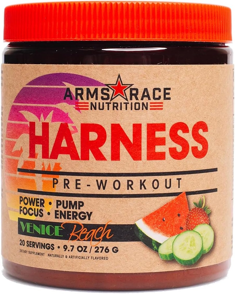 Arms Race Nutrition Harness Pre-Workout - Venice Beach (20 Serve)