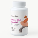 Inositolo puro 40:1 - Myo + D-Chiro Inositol Supplemento - per le donne con fertilità, pelle, e bisogni del ciclo mestruale - 1 bottiglia