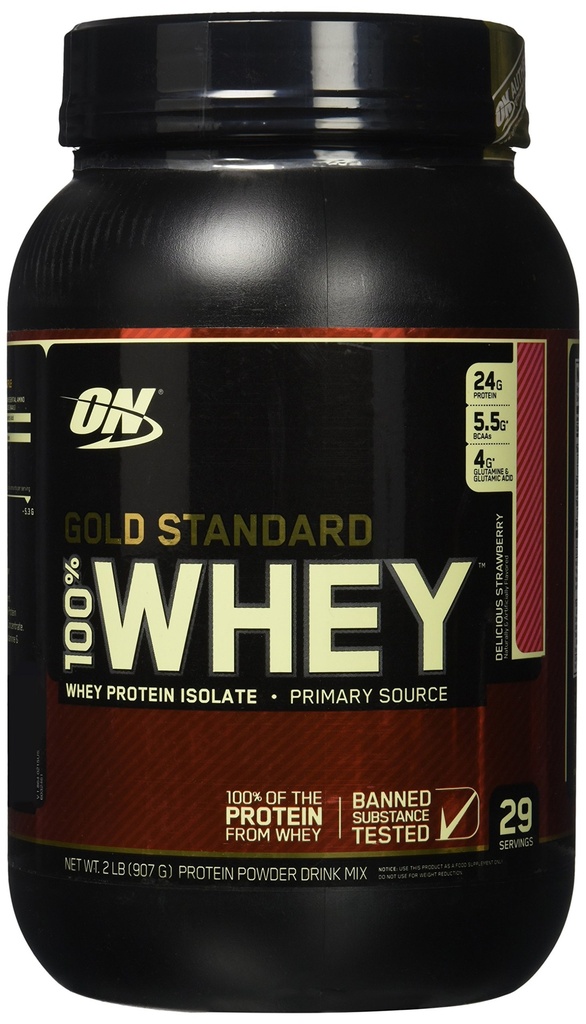 Optimum Nutrition Oro Standard Whey Delicious Strawberry - 2.07 lbs
