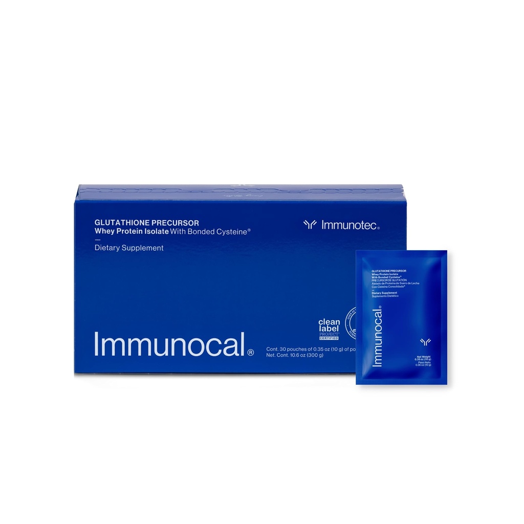 Precursore Immunocal Glutathione – Isolato di proteine del siero, Supporto immunitario, Antiossidante Maestro, Detox Cleanse + Salute del cervello | Grass-Free, Sugar-Free, Lactose-Intolerant Friendly | 30 Serve