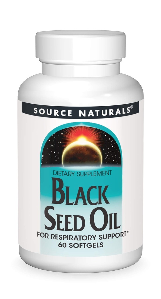 Fonte Naturals Olio di semi neri per il supporto per il recupero* - 60 Softgels