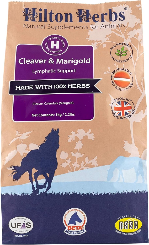 Hilton Herbs Cleavers & Marigold: Lymphatic Support