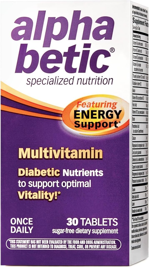 Alpha Betic Multivitamin Plus Extended Energy 30 compresse
