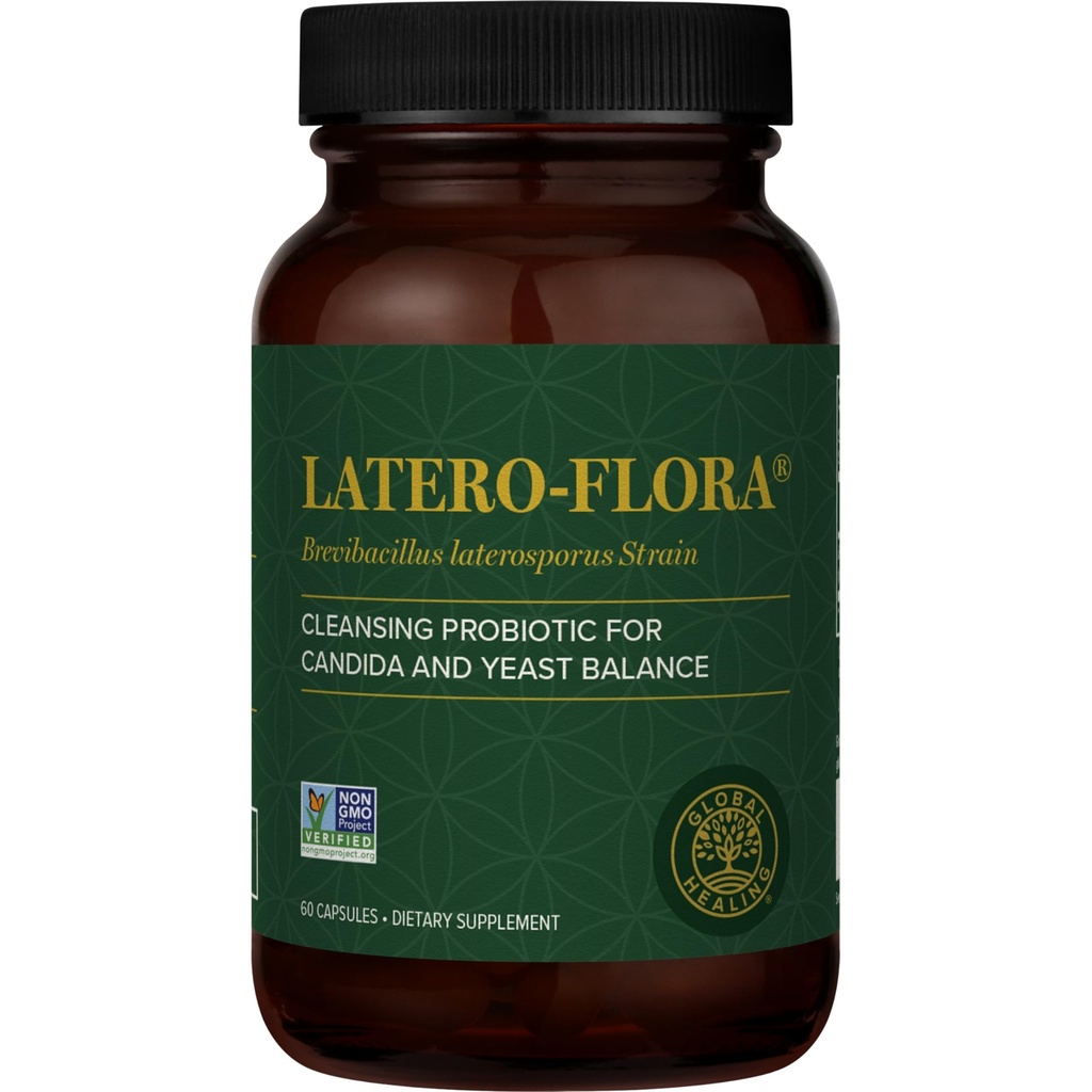 Latero-Flora Probiotic 60 contare da Global Healing Center