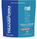 Trasformare MCT Oil & CLA Blend Nutrition - Supporta la massa muscolare magra sana, non OGM, senza glutine, 50 Serve
