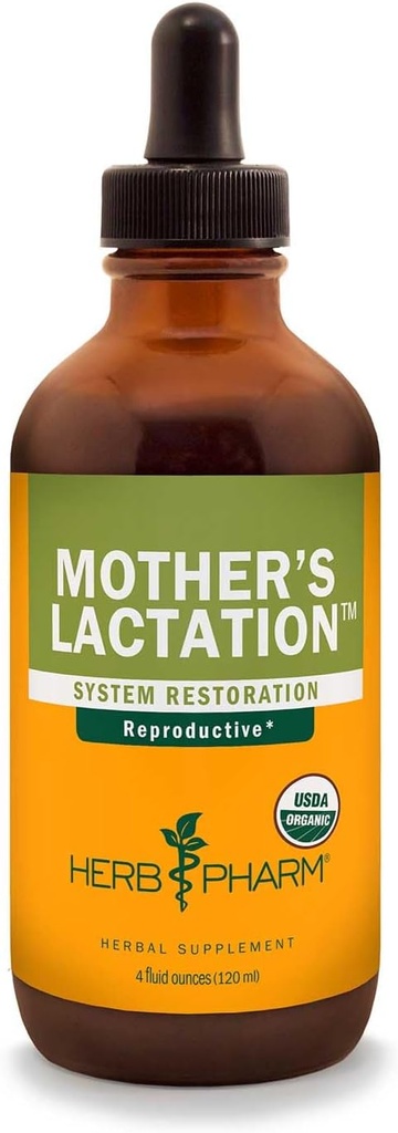 Herb Pharm Lactation Liquid Herbal Formula con Fenugreek Liquid Extract - 4 Ounce