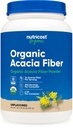 Polvere di fibra di acacia biologica Nutricost (2 LB) - Certificato USDA Organico, Non OGM, Gluten Free