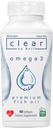 Bell Clear Pure Omega 3 Fish Oil Supplements, 2000 mg per Serving - Burp Free Premium, Clean and Clear, No Fishy Taste and No Ripete (burps), Colesterolo Libero, OGM e Allergeni Libero, 60 Softgels