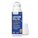 WELMATE- 5% lidocaina Roll On | Massima resistenza Topical Pain Relief w/Aloe Vera | Fast Acting | No Mess Applicator | Muscle & Joint Support | Crema lidocaina | Numbing Cream | 3 Oz
