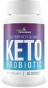 Keto Probiotic - 40 miliardi di Cfu - Promuovere la salute digestiva, la salute immunitaria, & Gut Salute - Keto Friendly Probiotic - Full Body Keto Cleanse Aid - Bloating ridotto - Keto Probiotics per gli uomini e le donne