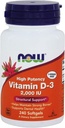 Ora Foods, (2 Pack) Vitamina D-3 Alta Potenza, 2000 UI, 240 Softgels