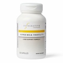 Terapeutica Integrativa Super Milk Thistle X - Integrazione a base di erbe per il supporto alla salute del fegato con il cardo del latte, estratto di radice di liquirizia & More* - Gluten-Free & Dairy-Free - 120 capsule (120 Servings)