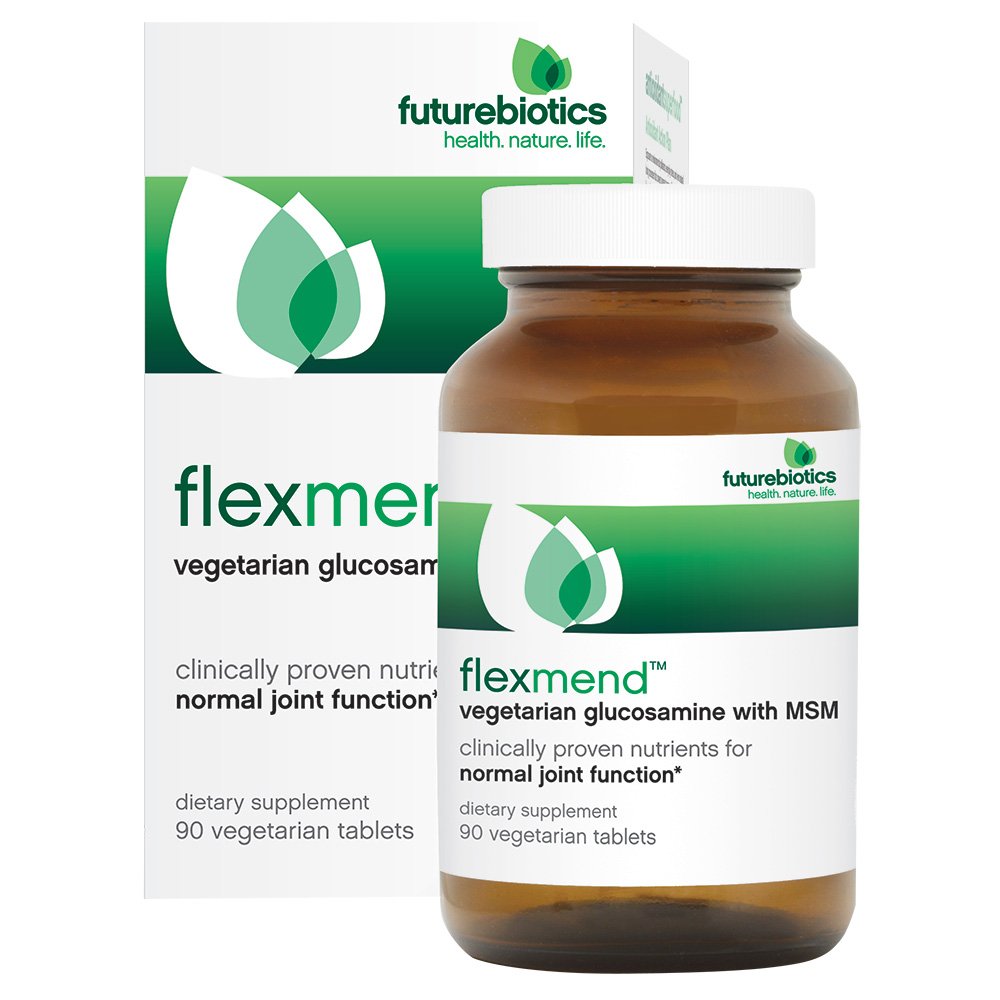 Futurebiotici FlexMend Glucosamina Vegetariana con MSM, 90 compresse