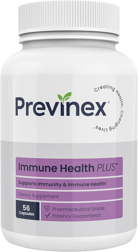 Salute Immune Plus - Difesa Immune Avanzata con 9-in-1 Potente Miscela di Vitamina C, Vitamina D3, Zinco, Elderberry, Maitake Organico, Funghi Shiitake & Reishi, Beta Glucans – Integratore Immune