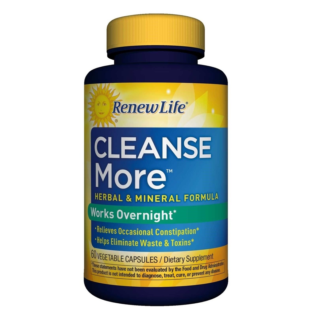 Renew Life - Cleanse More, 60 capsule