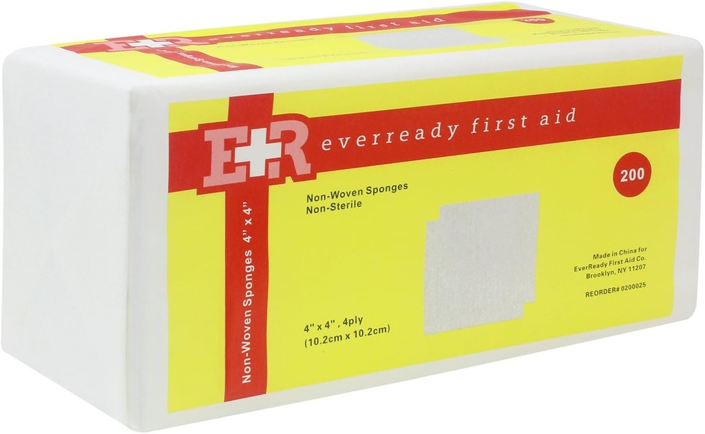 Spugna anti-forno, 4" x 4", 4 Ply - 200 Count