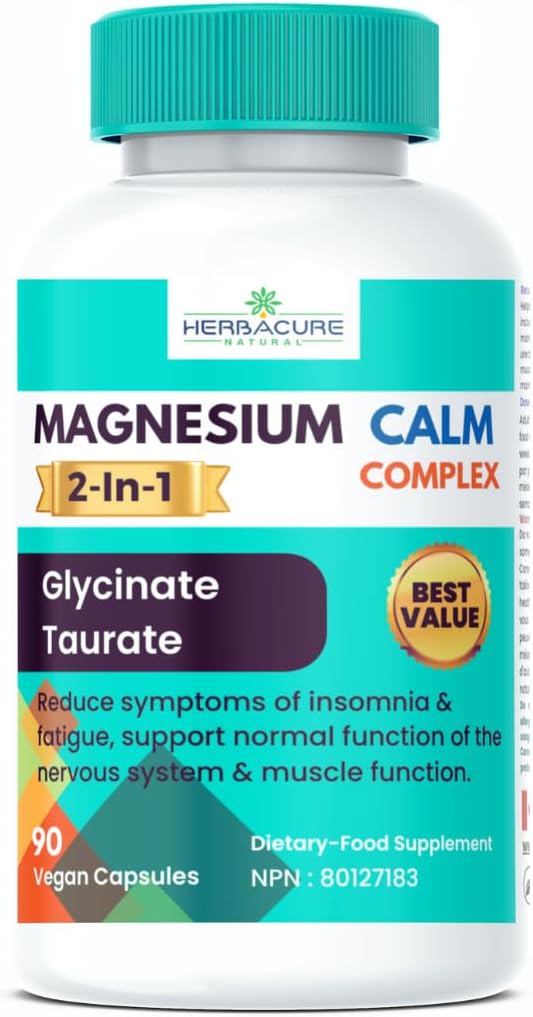 Magnesio CALM Complex 2 in 1 Glycinate e Taurate 90 unità Stati Uniti ingredienti originari Solo Nuovo 2024