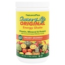 Natures Plus Sorgente di Life Energy Shake, Creamy Granola - 1.1 lbs - Fornisce 13g Proteine Complete, Vitamine & Minerali - Non OGM, Gluten Free, Vegetariano - 13 Serve Totali