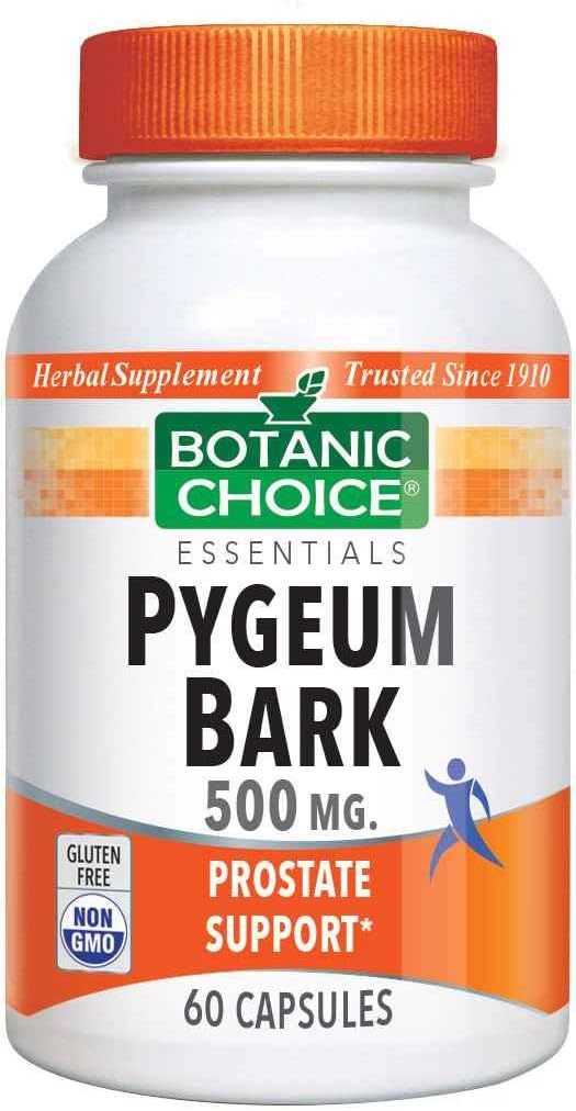 Botanic Choice Pygeum Bark 500 mg, 60 capsule