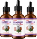 (3 Pack) Gocce di combustione Mounja - Formula ufficiale - Gocce di supplemento dietetico Mounja, Gocce di liquido Mounja Massima resistenza nel complesso Supporto benessere Formula MoujaBurn Mounja Burn Advanced (3 bottiglie)