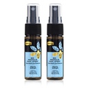 Comvita Bee Propolis Throat Spray - Natural Immune Support, Soothing Mint Flavor con Nuova Zelanda UMF 10+ Manuka Honey, Antiossidante, Integratore alimentare - 0,7 fl oz, Confezione da 2
