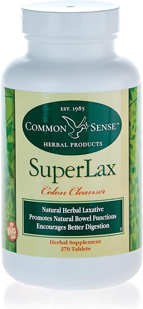 Prodotti naturali comuni SuperLax (270): Pulitore Colon