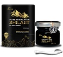 Shilajit Pure Himalayan Organic Shilajit Rein Supplemento- Oro+ Grado con 85+ Minerali Trace con 75% Acido Fulvico, Energy & Immune Support, Pure Shilajit per Uomini e Donne, 65g