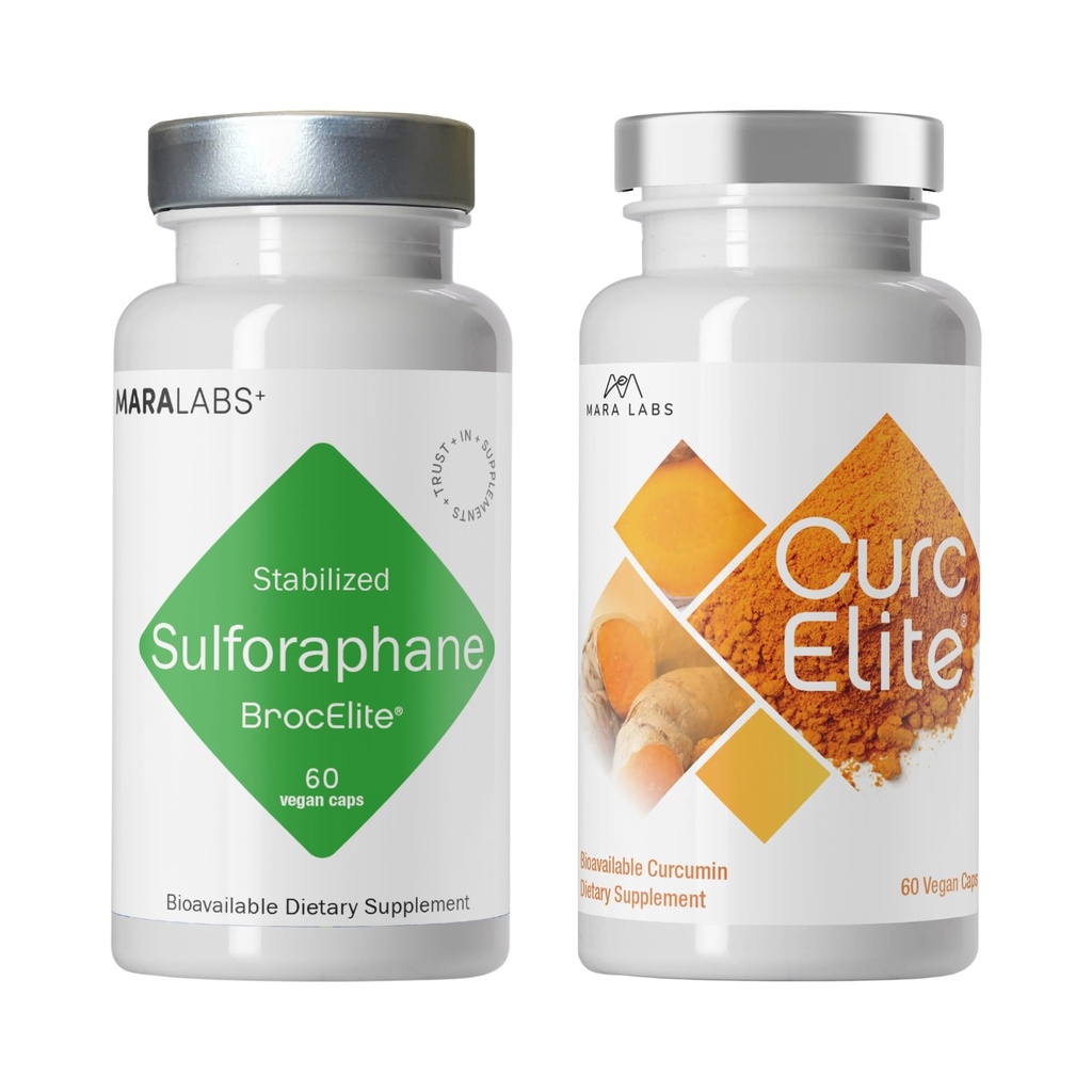 Mara Labs Plus, 60 capsule e CurcElite, 60 capsule