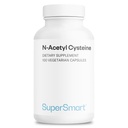 Supersmart - NAC N-Acetyl Cysteine 1800 mg al giorno - Aminoacidi - Antioxiddants & Anti Aging Supplement - Glutathione Precursor | Non-GMO & Gluten Free - 100 Capsule Vegetariani