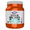 NOW Alimenti Nutrizione sportiva, Pollo Bone Broth Polvere fatta con Premium-Quality Chicken Bone Extract, 1,2-Pound