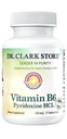 Dr. Clark vitamina B6 supplemento – 230 mg, 21 capsule Tapioca, Supporta il metabolismo energetico e la salute del sistema nervoso