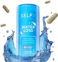 Pillole di perdita d'acqua - Pillole naturali diuretiche per la ritenzione idrica - Pillola d'acqua per il rapido atto Bloating Relief - Facile da prendere Water Retention Pills per le donne e gli uomini - 60 capsule vegetali
