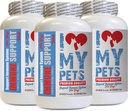 Dog Allergy Chews - Dog Immune Support - Booster - PET sano - Supplemento - Liquirizia per cani - 180 Treats (3 bottiglie)