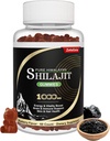 Shilajit Gummies, Pure Himalayan Shilajit Gummies for Men, Formula con Rhodiola Rosea, Ginseng Root, Chaga, Vitamina D, Support Energy, Immune & Brain Health, Non-GMO, Vegan, 60 Count