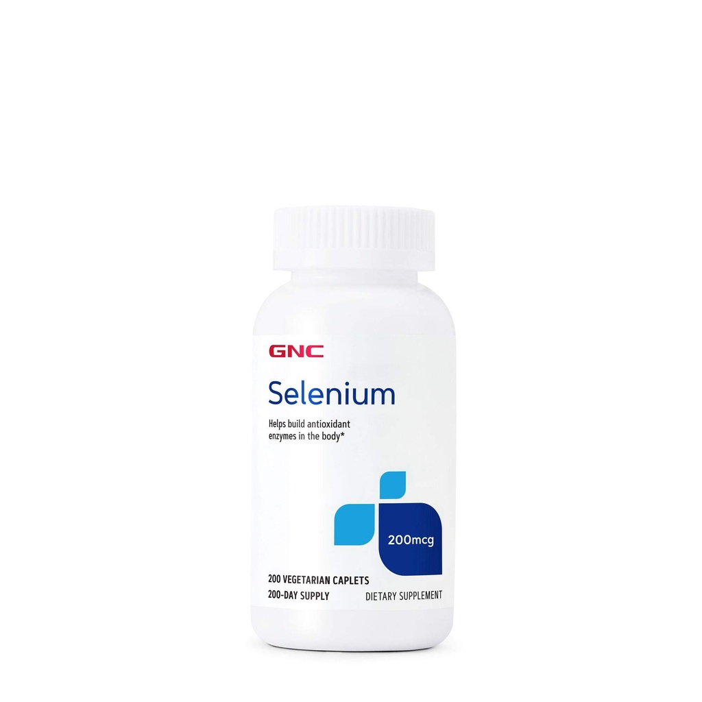 GNC Selenium 200mcg. Minerale essenziale, 200 compresse
