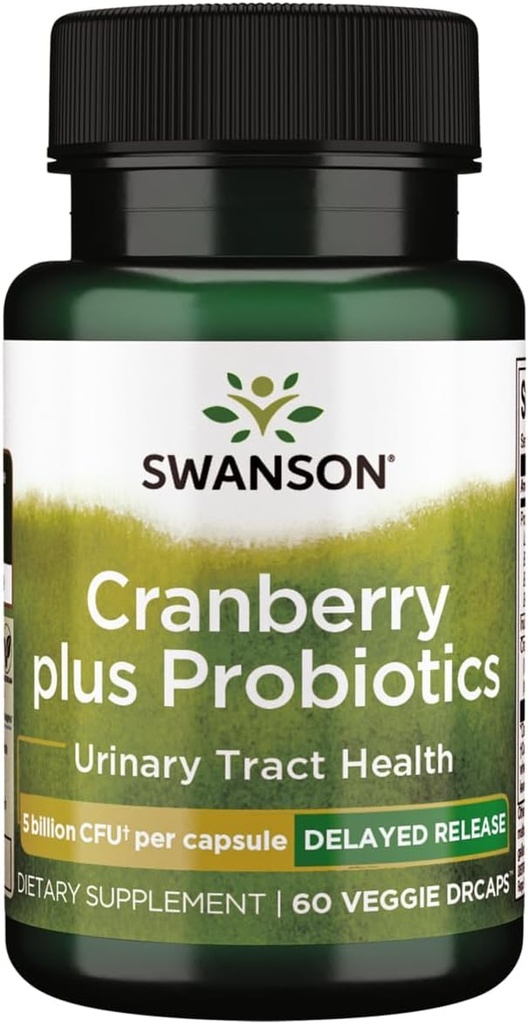 Swanson Cranberry Probiotic 5 miliardi di Cfu 60 capsule di veg