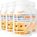 Probiotici per le donne e gli uomini, 300 miliardi di CFU 11 Strains + Organic Herbal & Digestive Enzymes, Probiotico per la salute digestiva, Gas & Bloating, Immune, Gut Health for Women & Men, Shelf Stable, 240 Caps