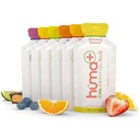 Huma Plus (Double Electrolytes) Chia Energy Gel, Variety Pack, 12 Gel - Amichevole, Gel per l'energia alimentare reale