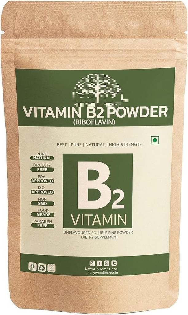 Pub Vitamina B2 Riboflavin Polvere 50gm