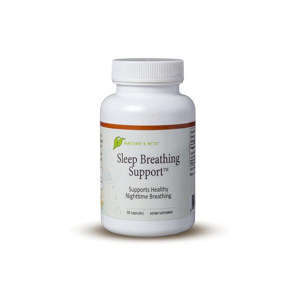 Supporto per la respirazione del sonno - Assistenza naturale per un sonno migliore, Migliorare il modello di respirazione, 30 capsule, ingredienti naturali di erbe, Made in USA