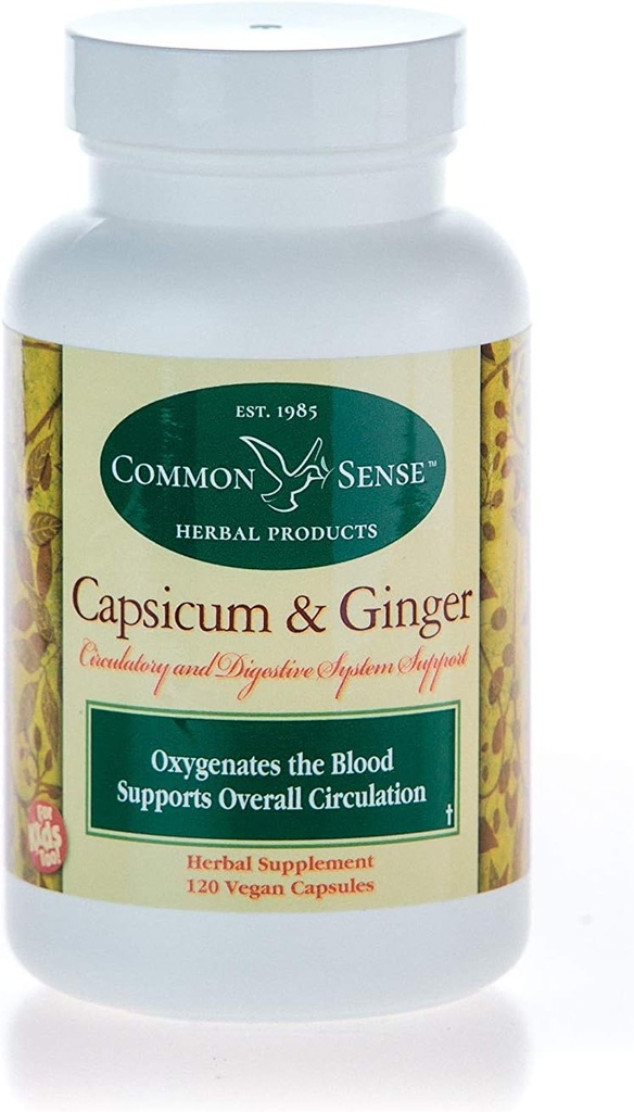 Capsicum/Ginger (120): Supporto del sistema circolatorio e digestivo