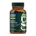 Gaia Herbs Alertness Mentale - Integratore di supporto per il cervello per aiutare a mantenere la messa a fuoco e la memoria* - con Eleuthero, Ginkgo Leaf, Gotu Kola, Rosemary & Oats - 60 Vegan Liquid Phyto-Capsules (15-Day Supply)