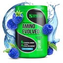 Specie Nutrition Amino Evolved EAA & BCAA Powder, Fermented Branched Chain Aminoacidi, Recupero del muscolo & Endurance, Pre & Post Workout Supplement (Blue Raspberry, 30 Servings)
