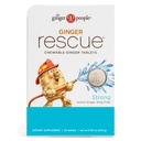 Ginger Rescue Chewable Tablets by The Ginger People – Droga salute digestiva gratuita, compresse masticabili, forte sapore di zenzero, 0.55 Oz, 24 compresse, (Pack of 1)