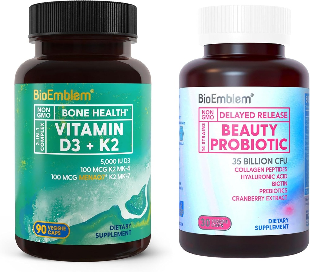 BioEmblem Bellezza Probiotici Vitamina D3 K2
