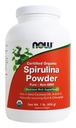 NOW Integratori alimentari, Organico Certificato, Polvere di Spirulina, Ricco in Beta-Carotene (Vitamina A) e B-12 con naturale GLA & Chlorophyll, 1-Pound