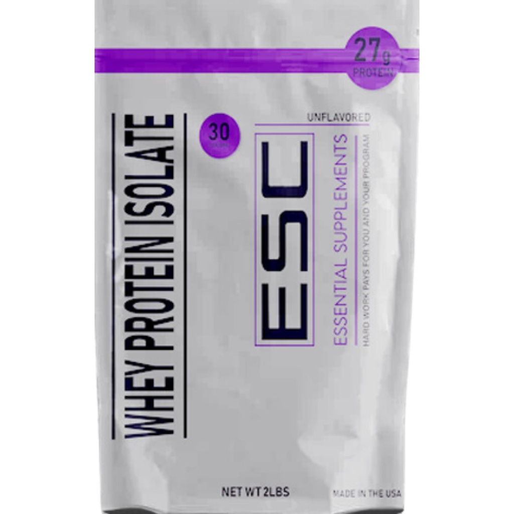 Isolato di proteine del siero puro non aromatizzato - 27g Proteine per porzione - Versatile Integratore di proteine