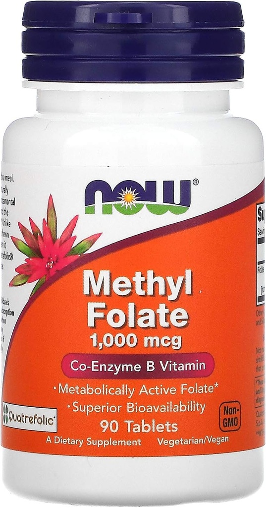 Ora Alimenti, Folato di metile, 1.000 mcg, 90 compresse